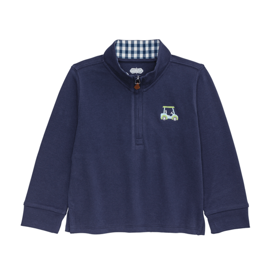 Blue Golf Quarter Zip
