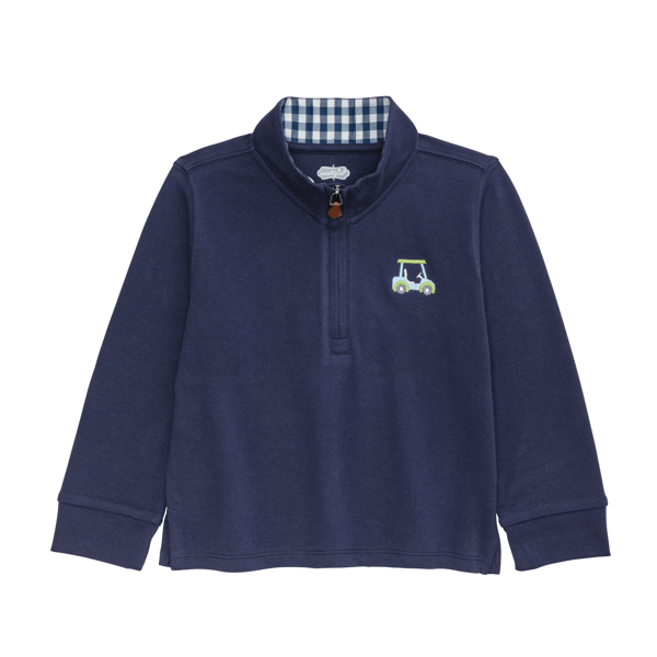 Blue Golf Quarter Zip