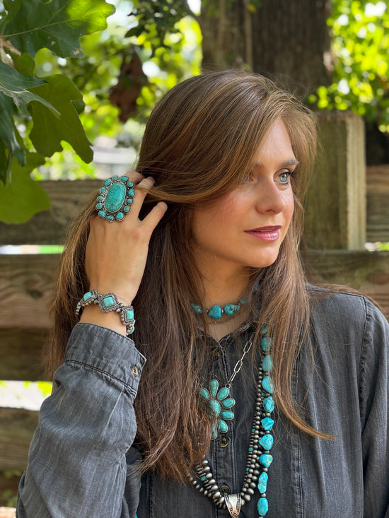 Blue Turquoise Necklaces