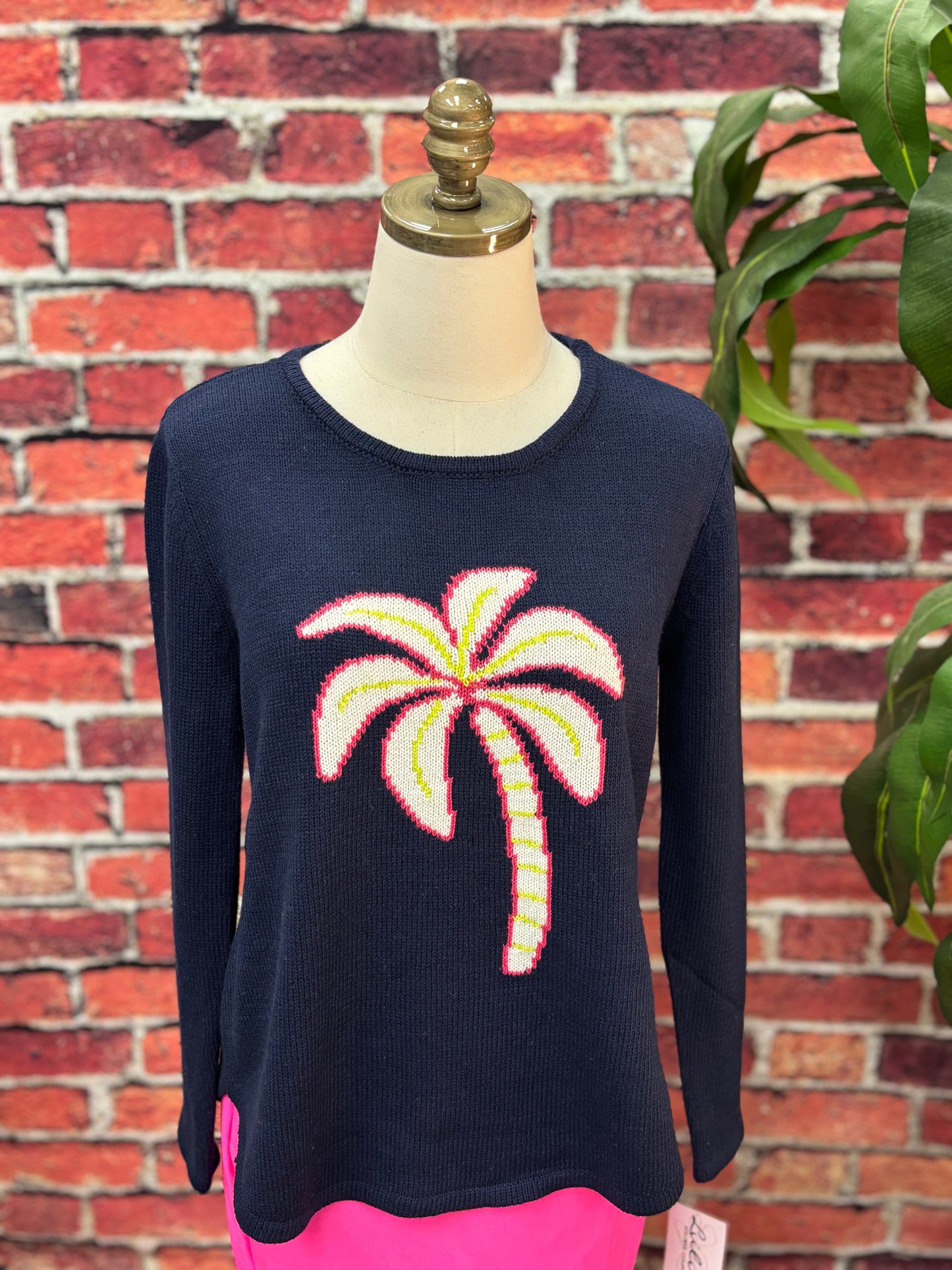 Knitted Scoop Neck Sweater