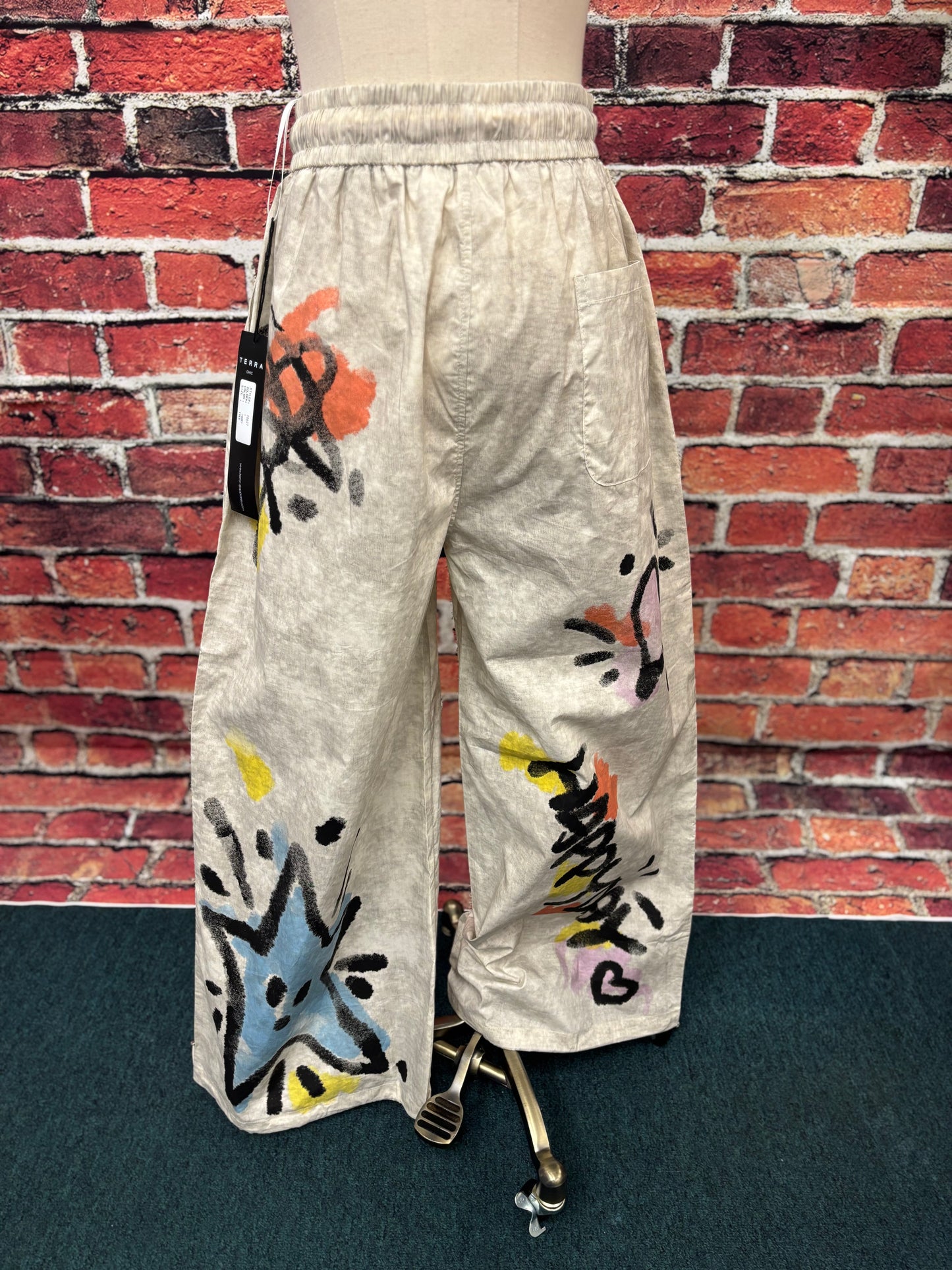 Abstract Art Utility Pant