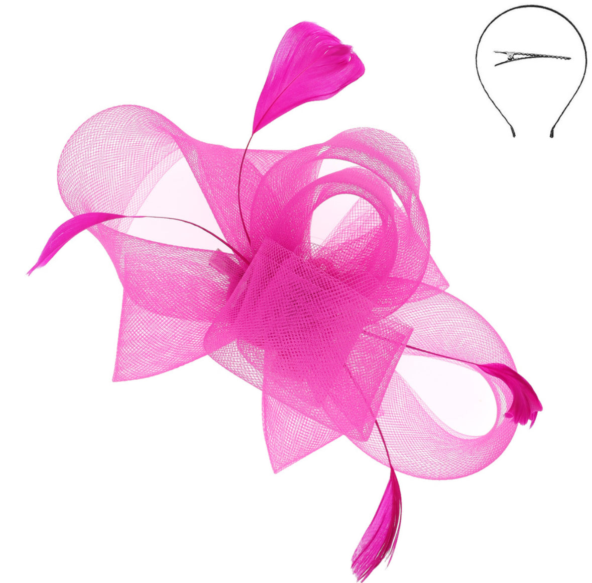 Southern Style Veiled Fascinator
