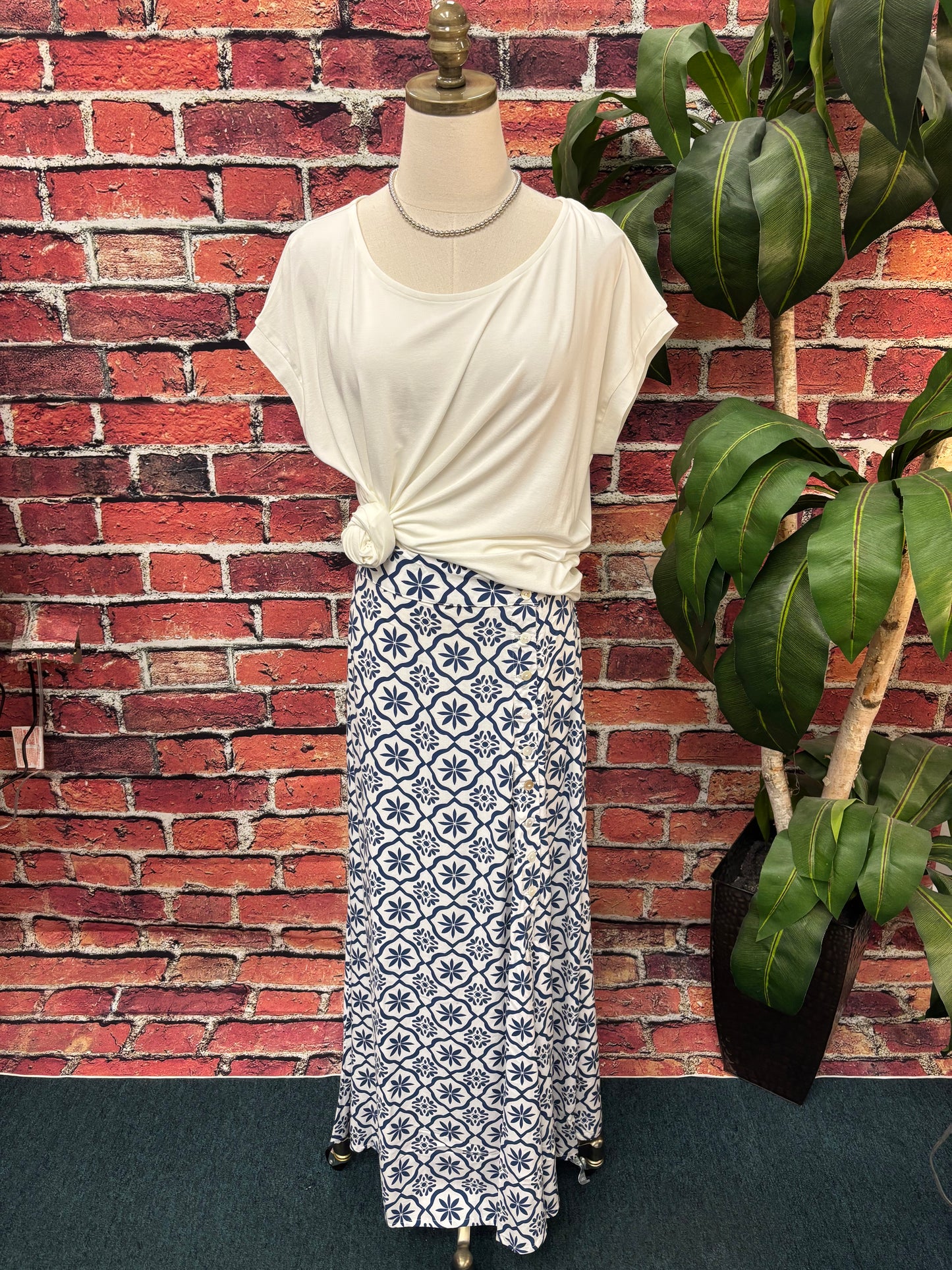 Easy Breezy Pintuck Tee