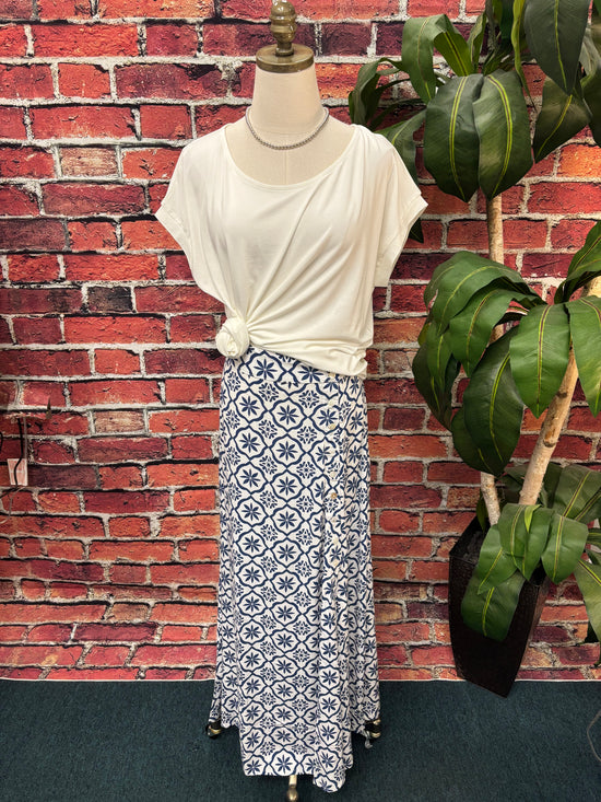 Easy Breezy Pintuck Tee