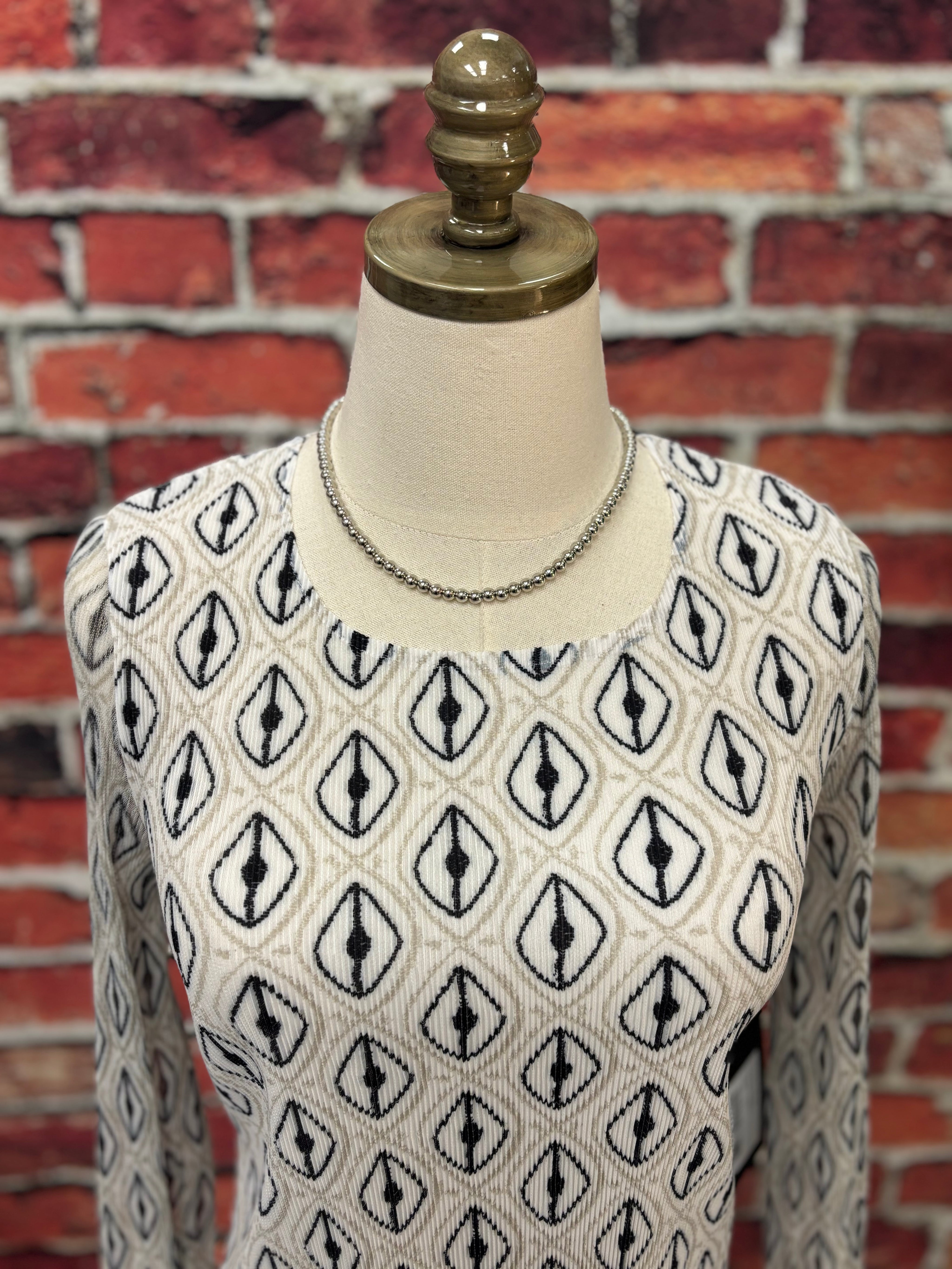 Parisian Pleats Pullover Blouse