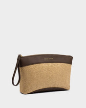 Load image into Gallery viewer, Wristlet Raffia Clutch
