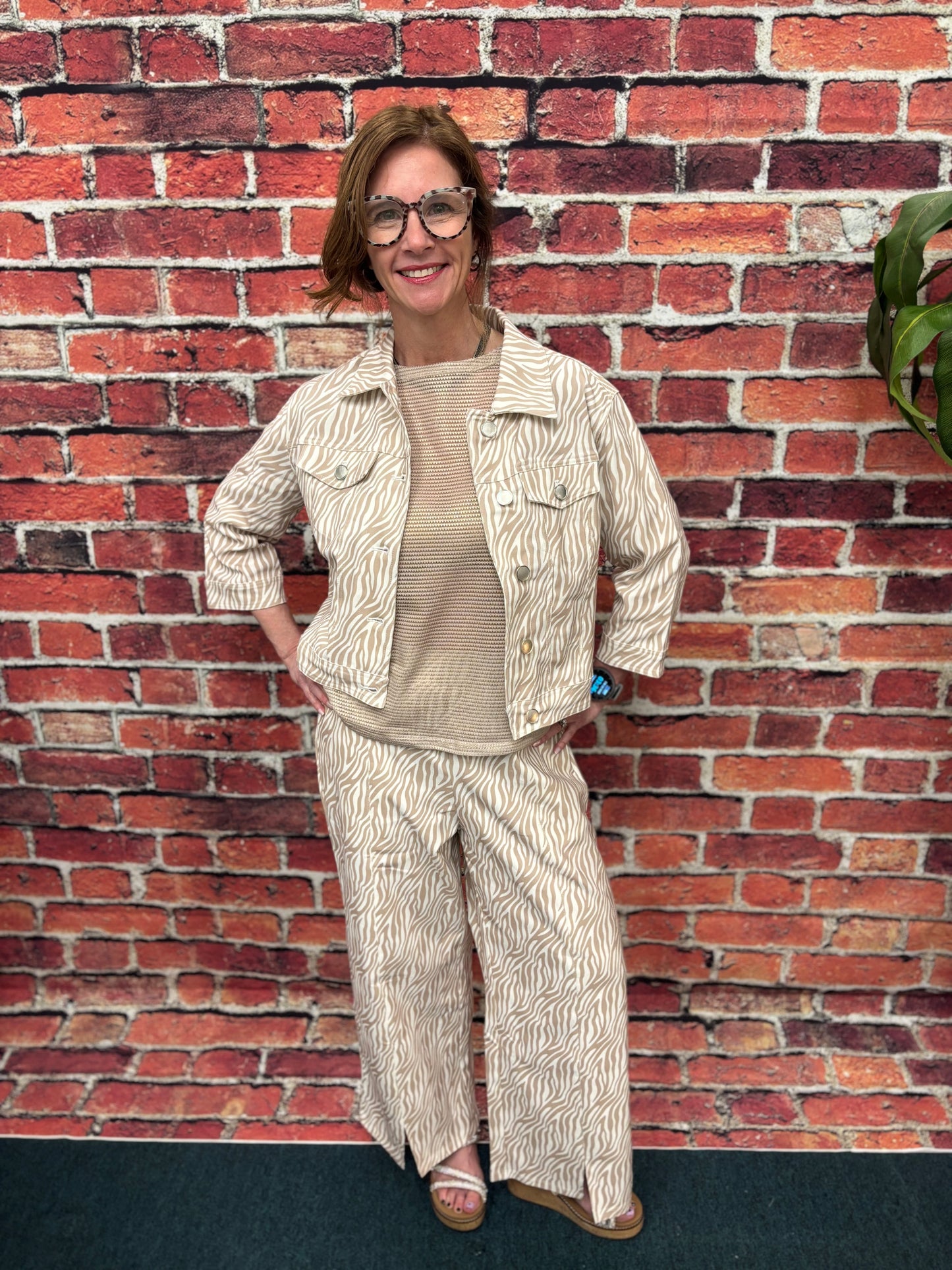 Savanna Breeze Zebra Jacket