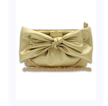 Load image into Gallery viewer, Gold Bow Handbag
