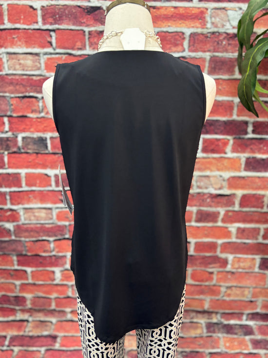 Sleeveless Key Hole Top