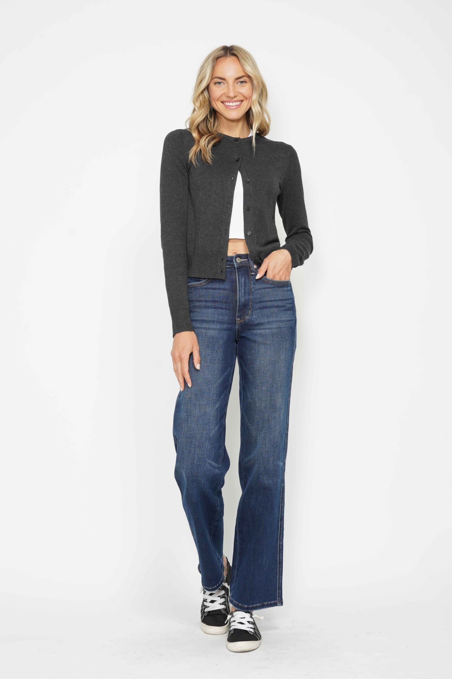 Judy Blue HW Tummy Control Classic Straight
