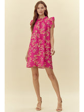 Load image into Gallery viewer, Flower Chiffon Dress
