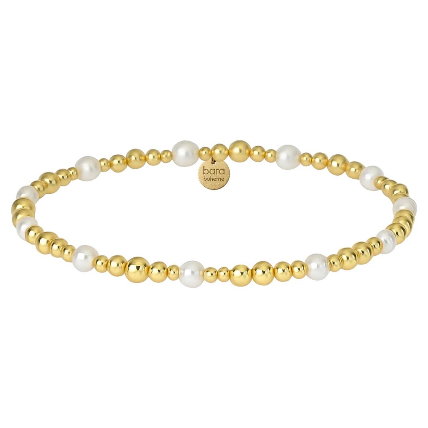 Heather | Gold Filled Beaded Bracelet with Pearls