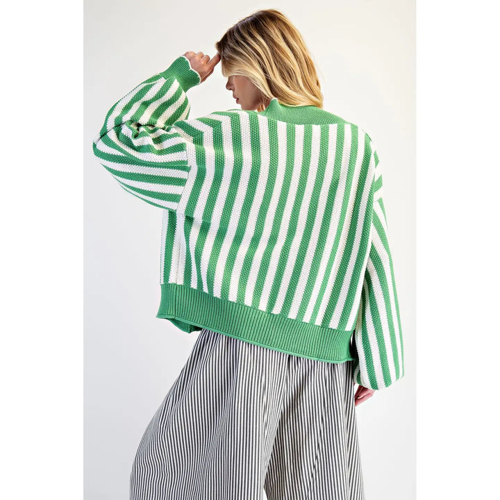 Everyday Knit Scalloped Cardigan Sweater