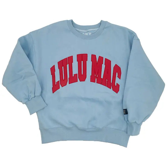 Lulu Mac Long Sleeve Crew Neck Sweatshirt