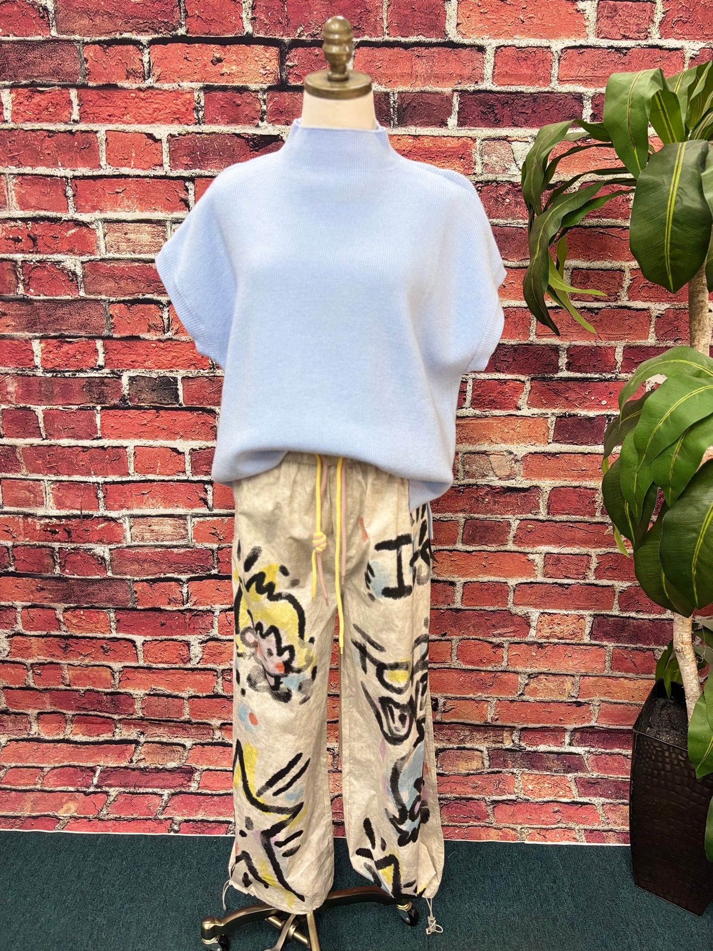 Abstract Art Utility Pant