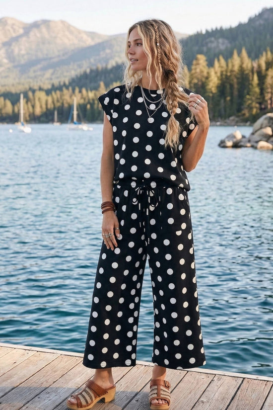 Scuba Polka Dot Lounge Set