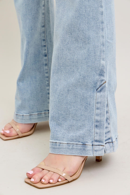 Judy Blue HW Tummy Control Vintage Wash Slim Bootcut