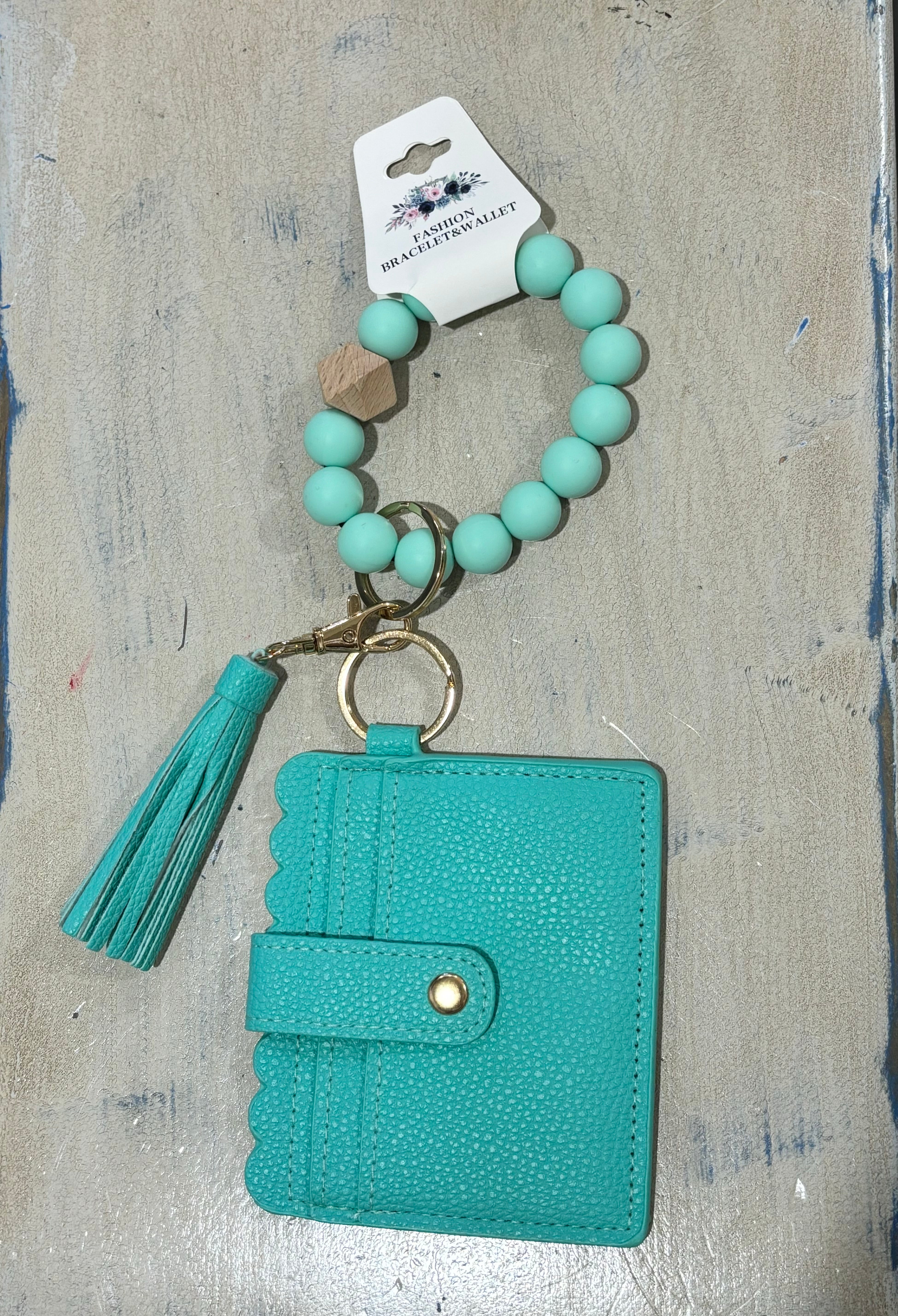 Silicone Keychain & Card Holder