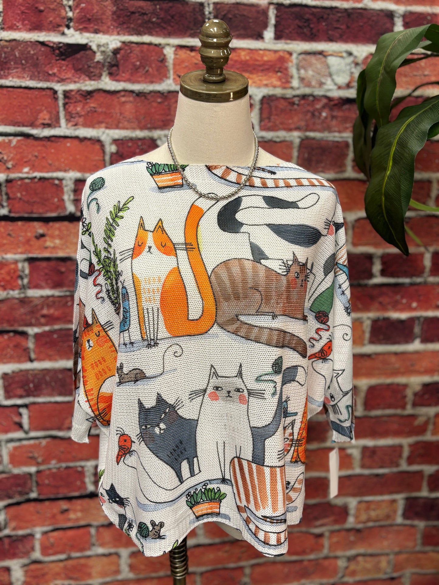Made in Italy Artistic Lightweight Sweater