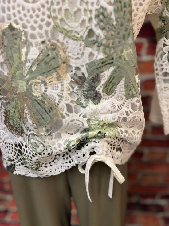 Drawstring Ruched Top