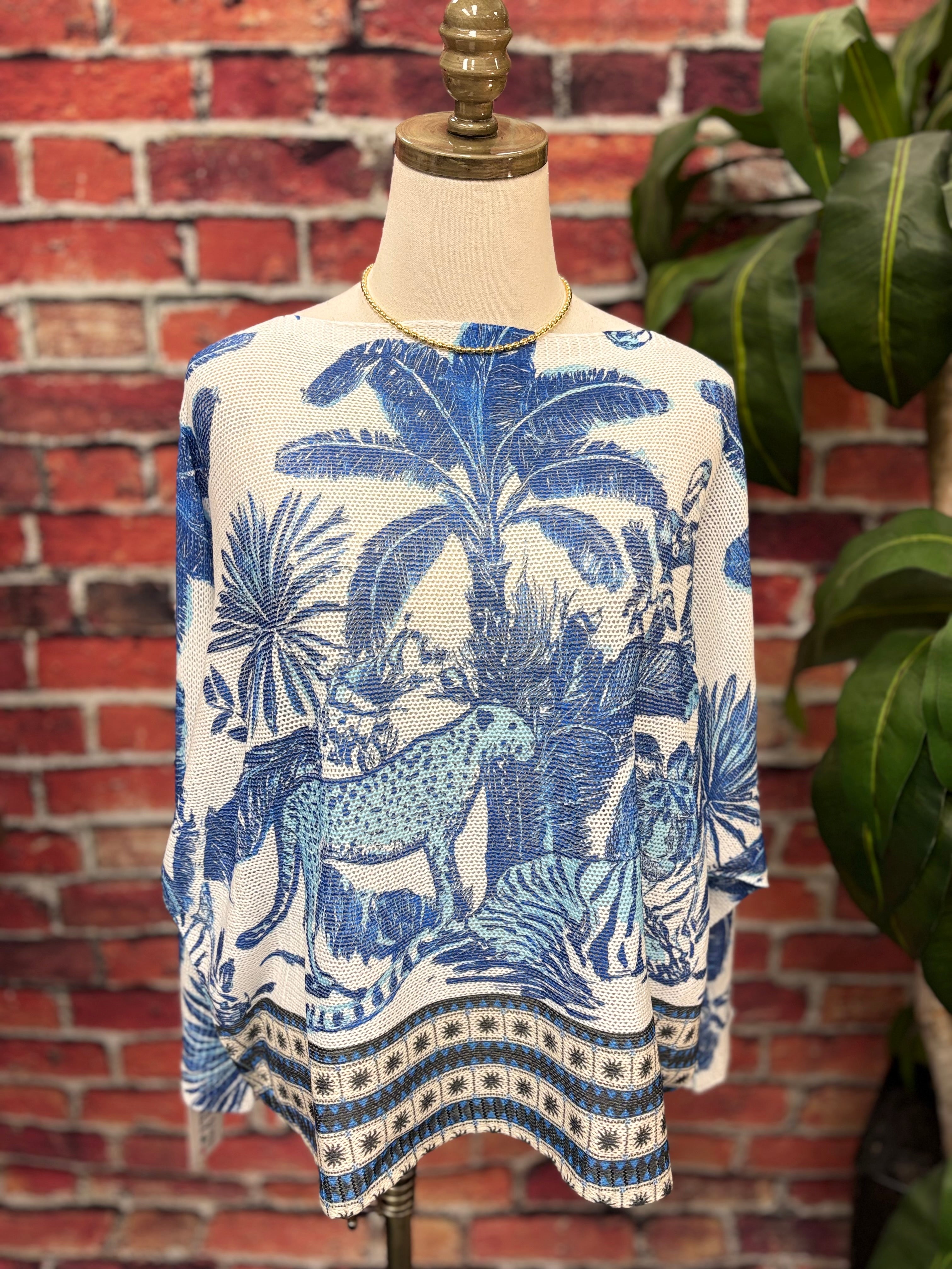 Made in Italy Artistic Lightweight Sweater