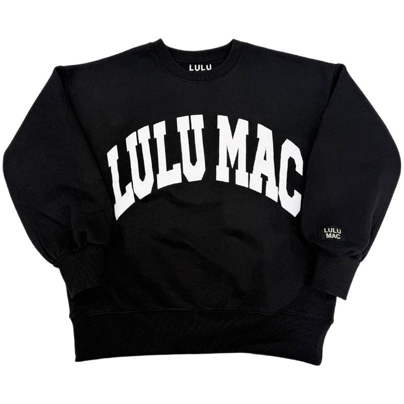 Lulu Mac Long Sleeve Crew Neck Sweatshirt