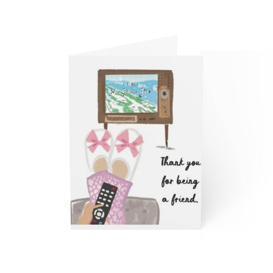 Thank You For Being A Friend-Note Card