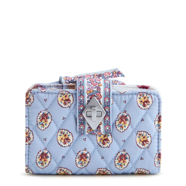Vera Bradley Small Turnlock Wallet