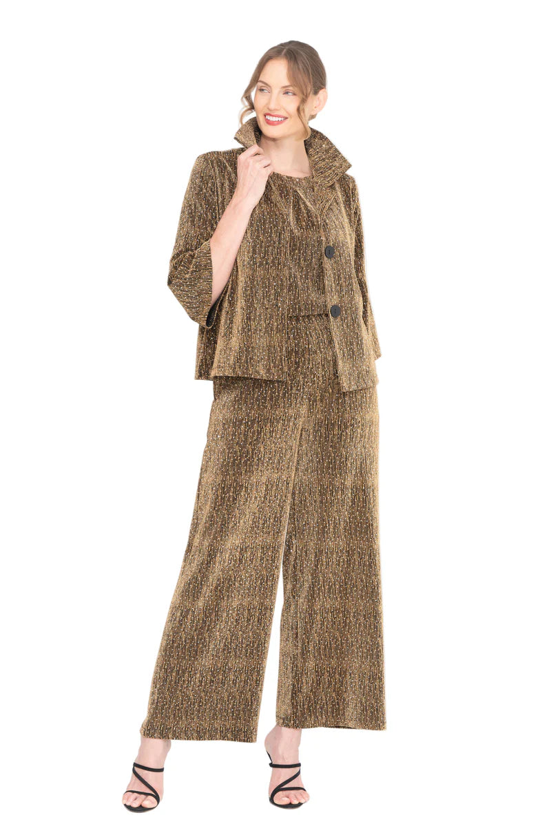 Wide Leg Rhinestone Pant *FINAL SALE*