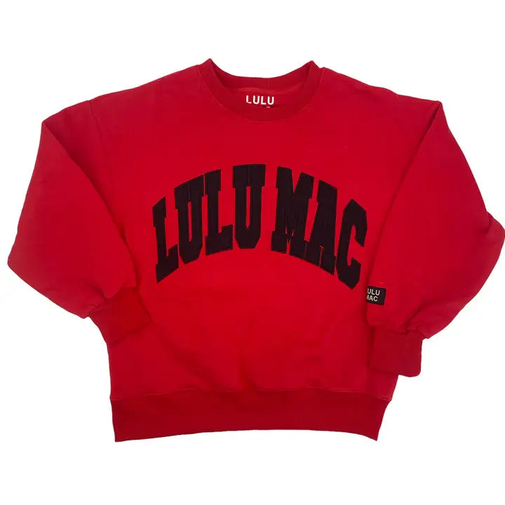 Lulu Mac Long Sleeve Crew Neck Sweatshirt