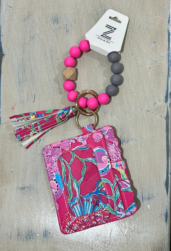 Silicone Keychain & Card Holder