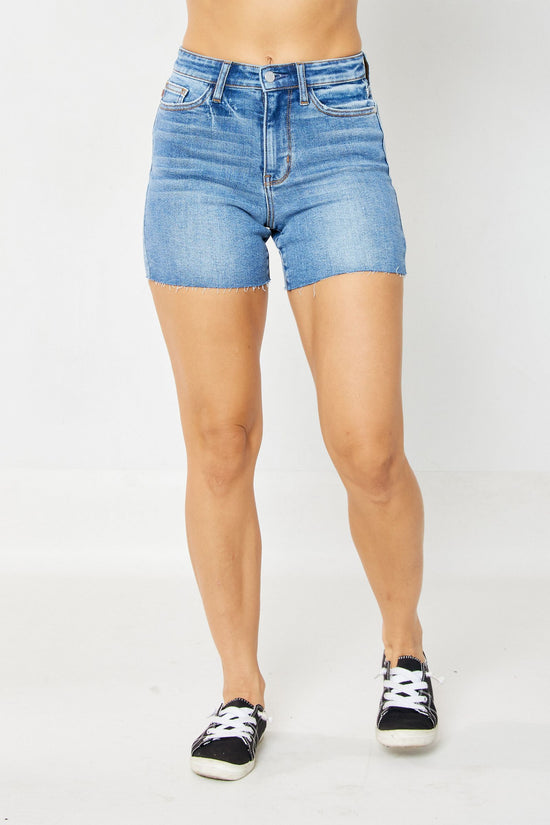 Just Blue High Waist Shorts *FINAL SALE*