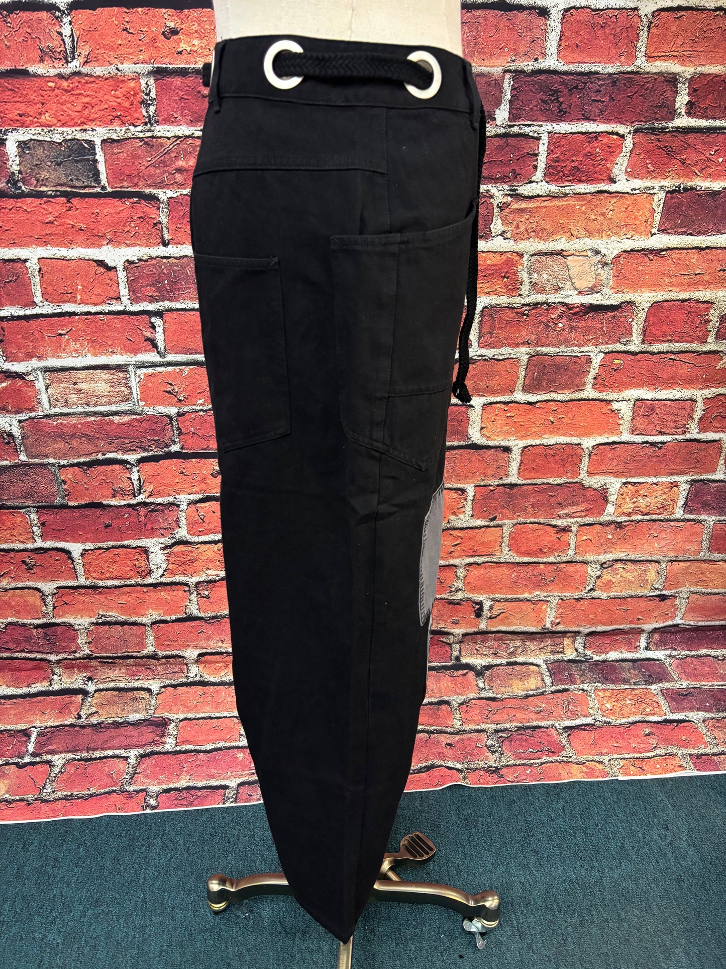 Downtown Patchwork Cotton Pant