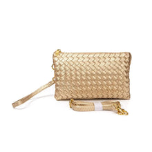 Load image into Gallery viewer, Kathy Woven 3 Compartment Handbag
