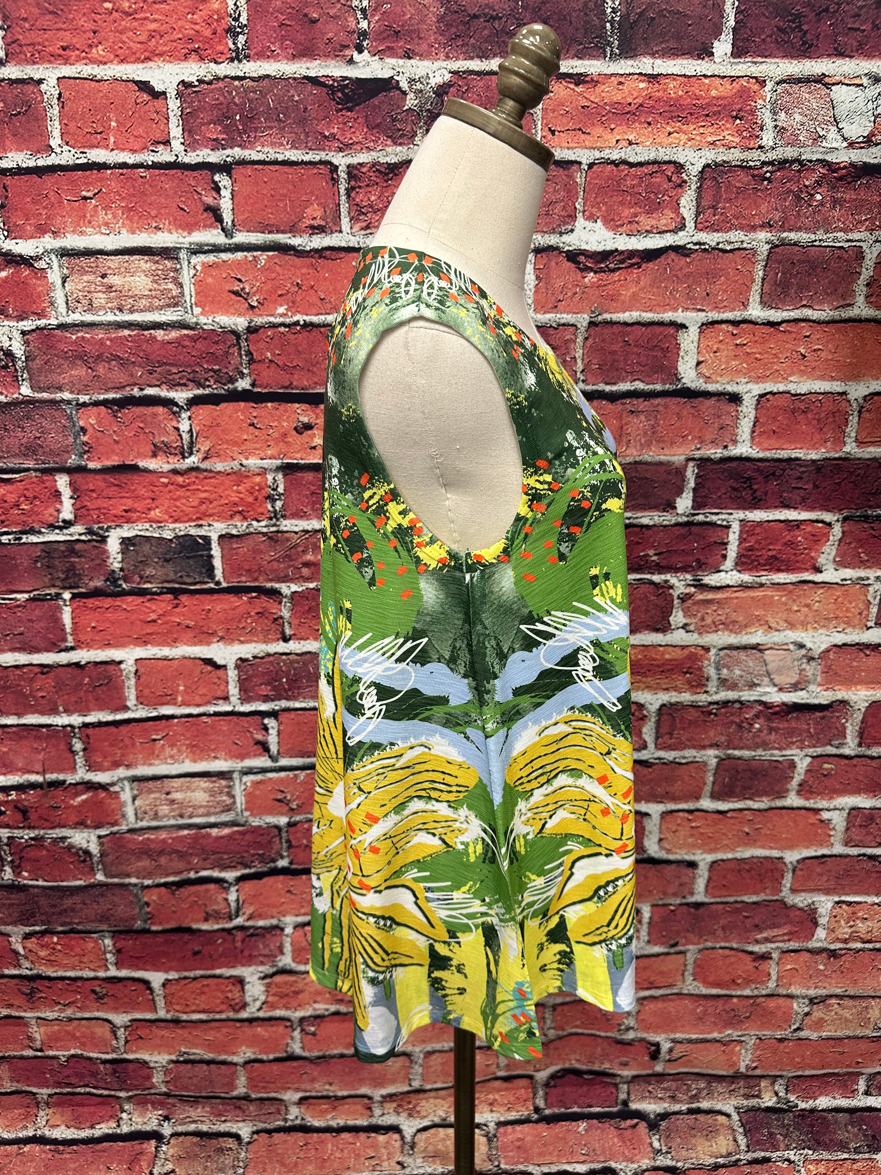 Tropical Bloom A-Line Tank *FINAL SALE*