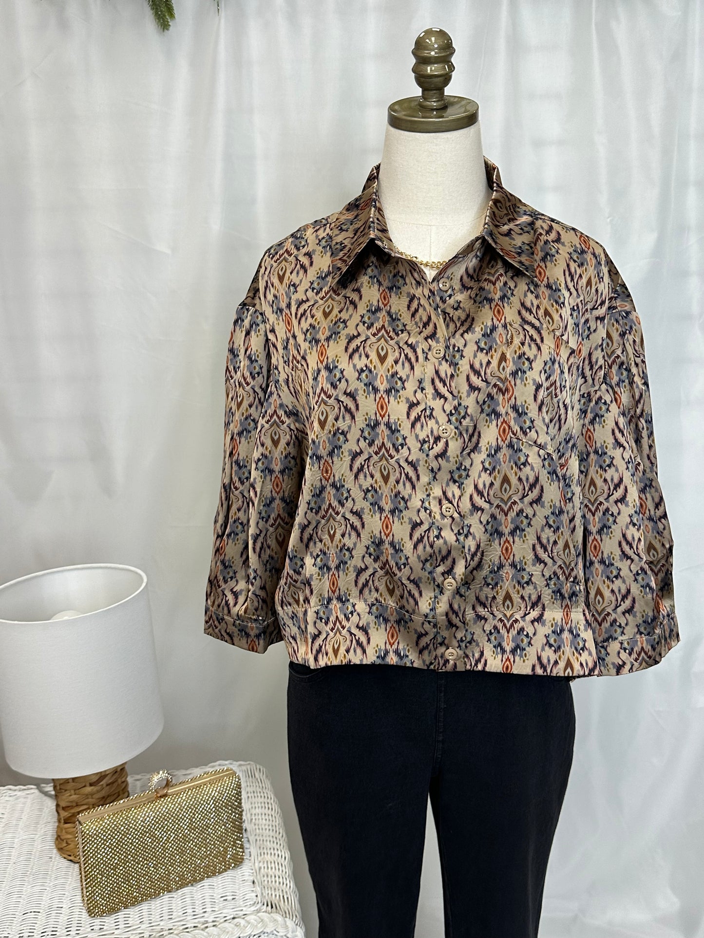 Just For Me Shirt Jacket *FINAL SALE*
