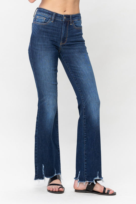Judy Blue Mid-Rise Non Distressed Hem Bootcut *FINAL SALE*