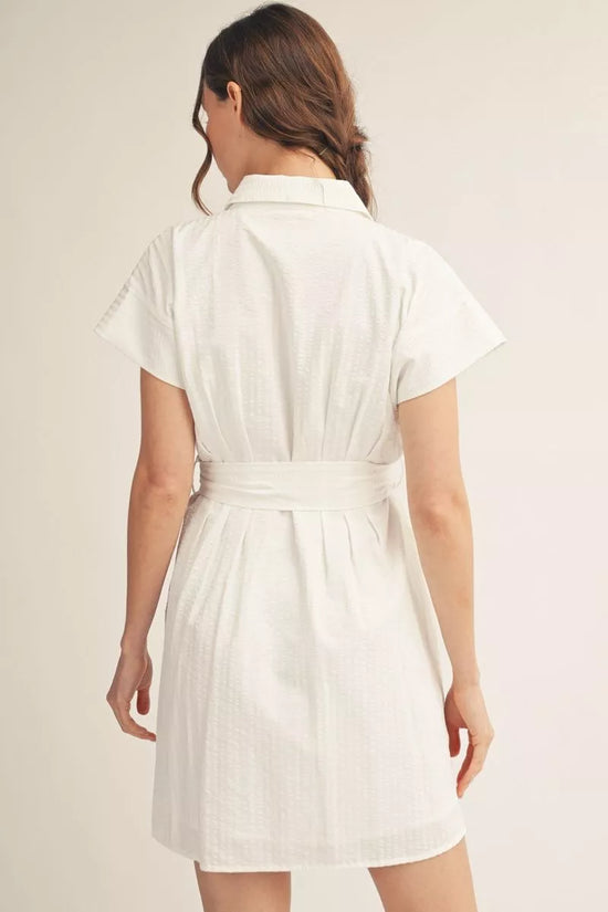 Winter White Dress