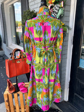 Load image into Gallery viewer, World View Maxi Duster Dress

