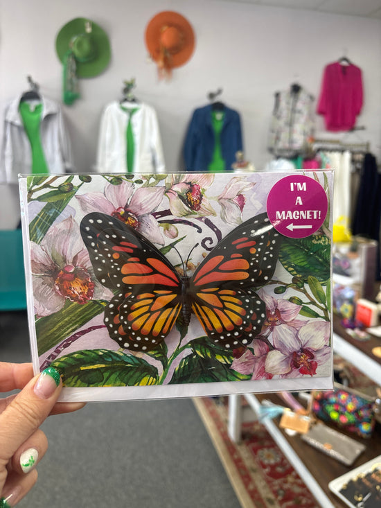 Magnet Butterfly Gift Card