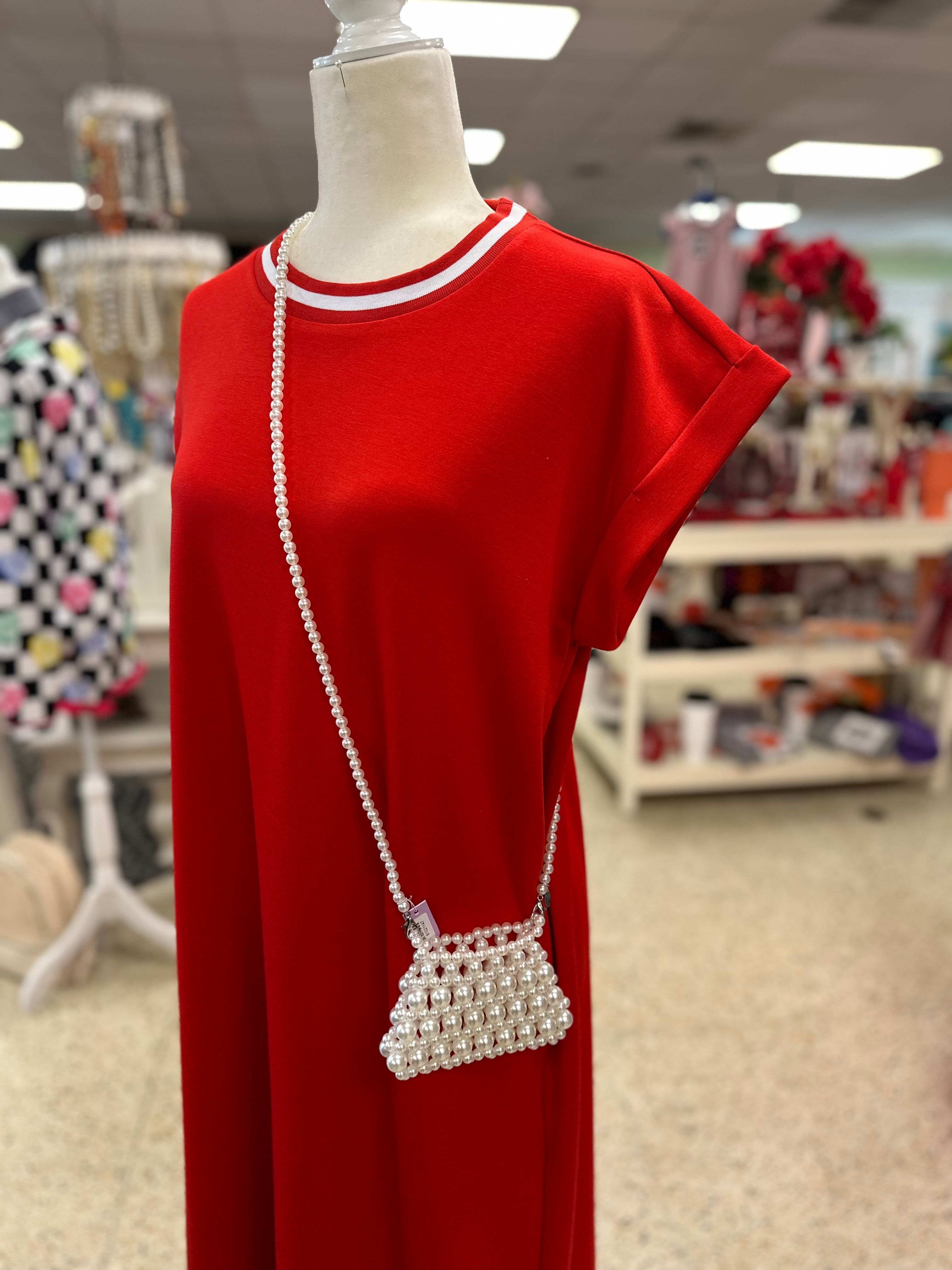 My Little Pearl Purse Necklace