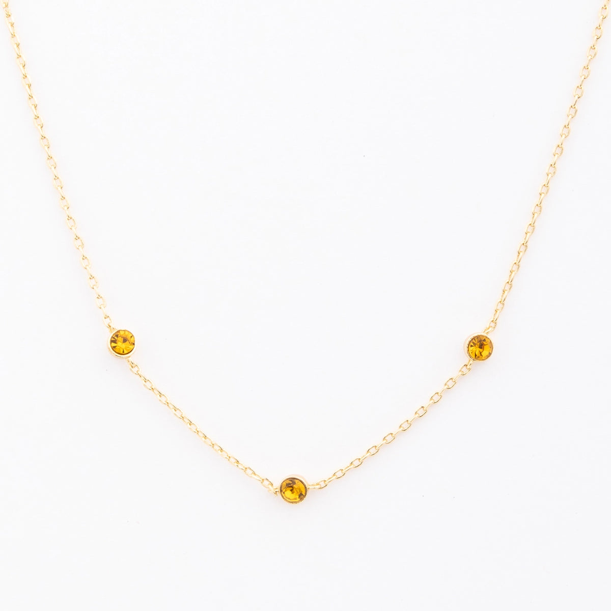 Kristina Birthstone Necklaces