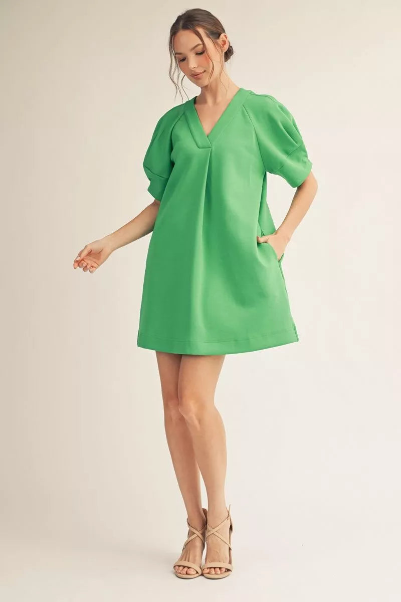 Easy Living V-Neck Dress