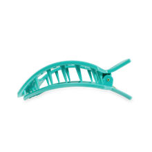 Load image into Gallery viewer, Square Flat Hair Clip | Large | Totally Turquoise
