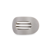 Load image into Gallery viewer, Round Flat Hair Clip | Small | Silver Flames
