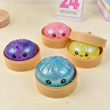 Load image into Gallery viewer, Squishy Dumpling Bao Bun Fidget Toy-random color In stock

