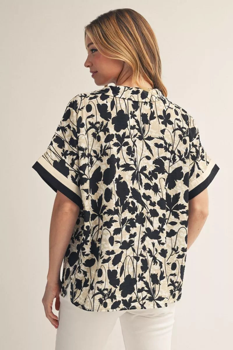Travel The World Blouse *FINAL SALE*