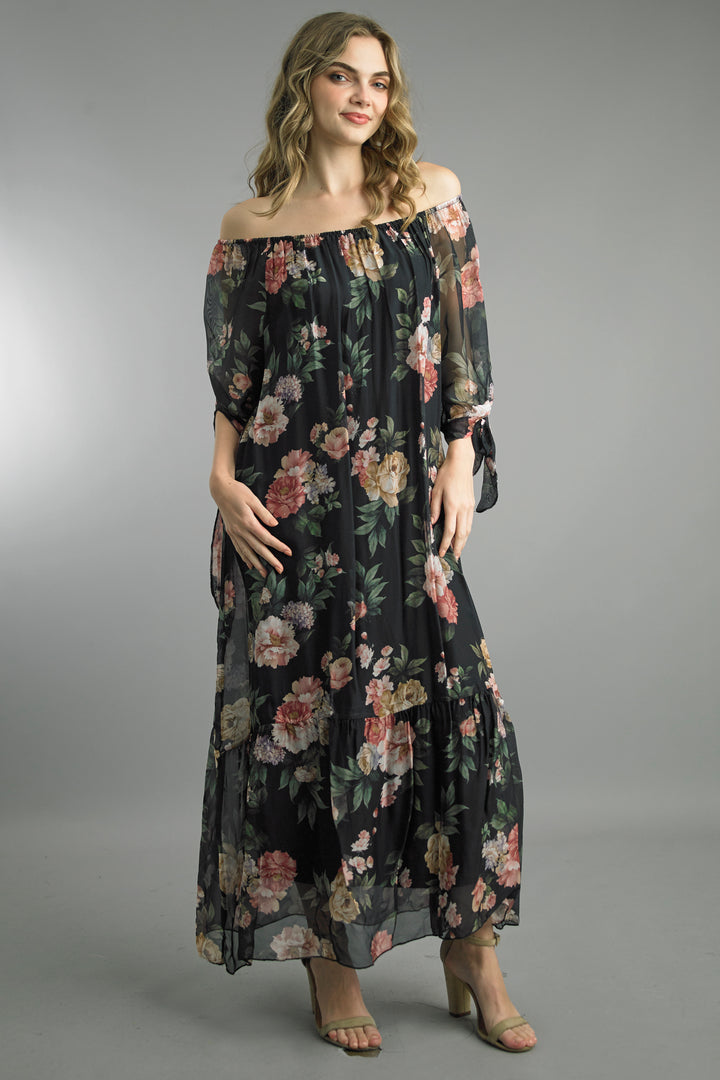 Just A Beautiful Girl Maxi Dress