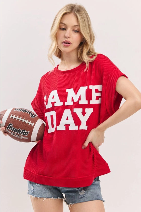 Gameday Ribbed Top