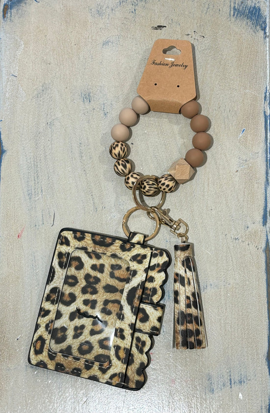 Silicone Keychain & Card Holder
